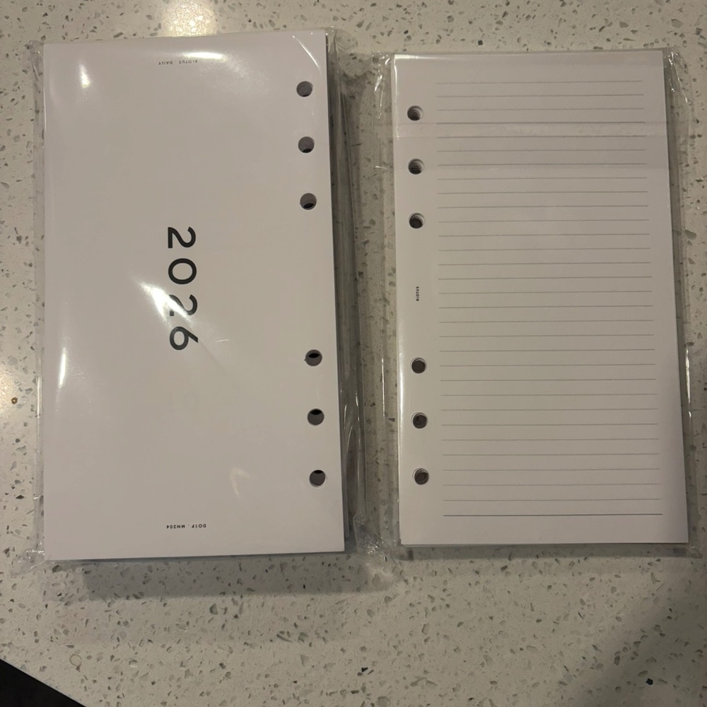 8Lotus Personal Planner Inserts